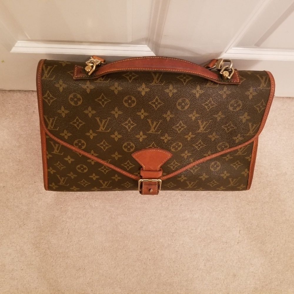Louis Vuitton- Monogram Bel Air Satchel